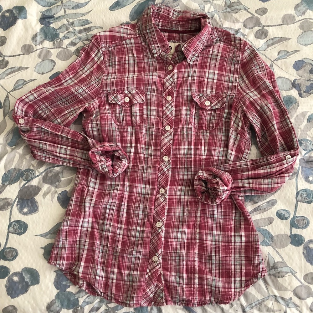 So plaid shirt
